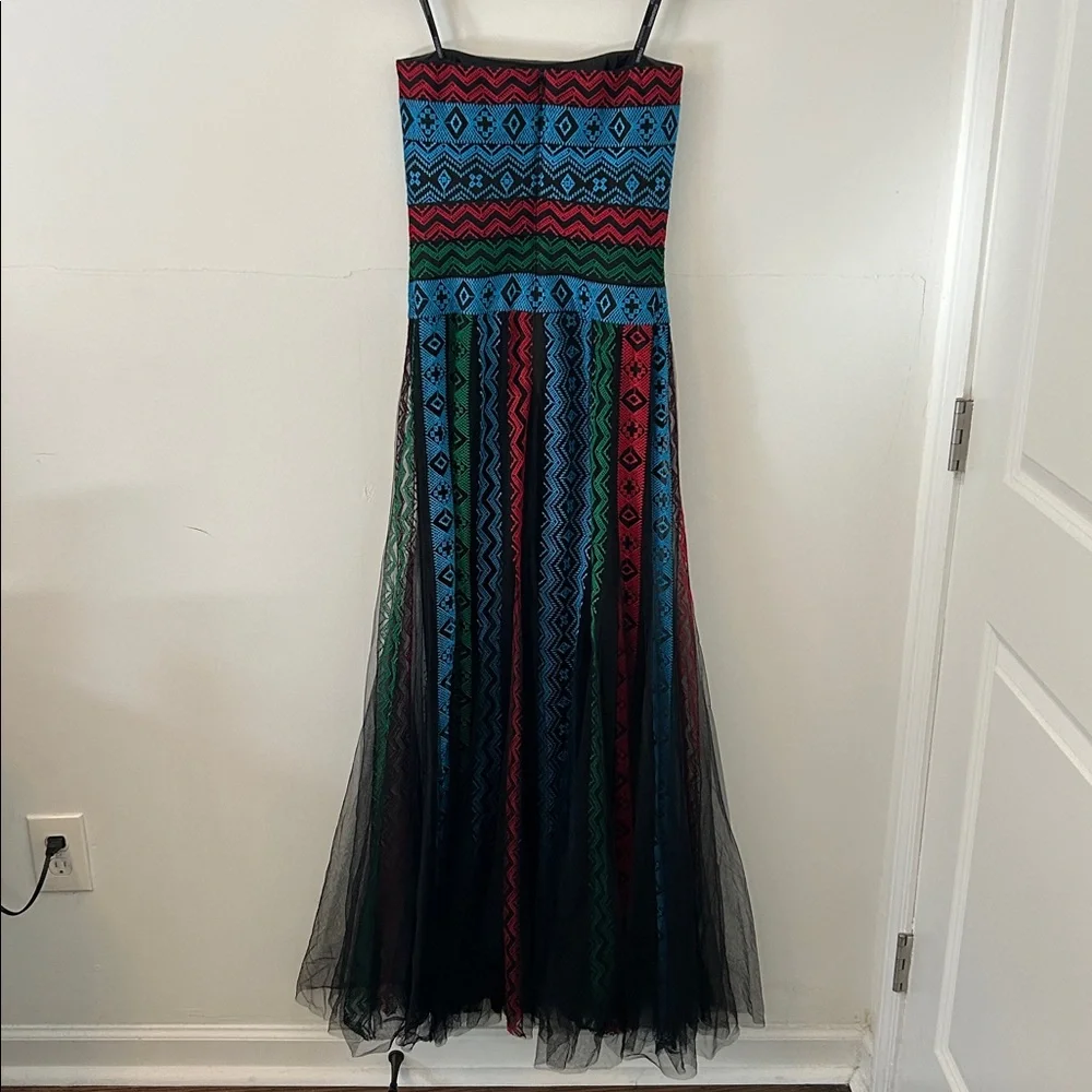 Tadashi Shoji Strapless “Gaja” Gown - Picture 5 of 7